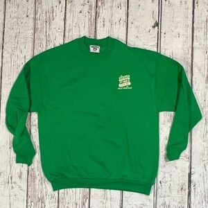 Vintage Bally's Wild West Casino Green Stitched Atlantic City NJ Sweatshirt
